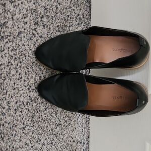 rag & bone Dark Leather Loafers